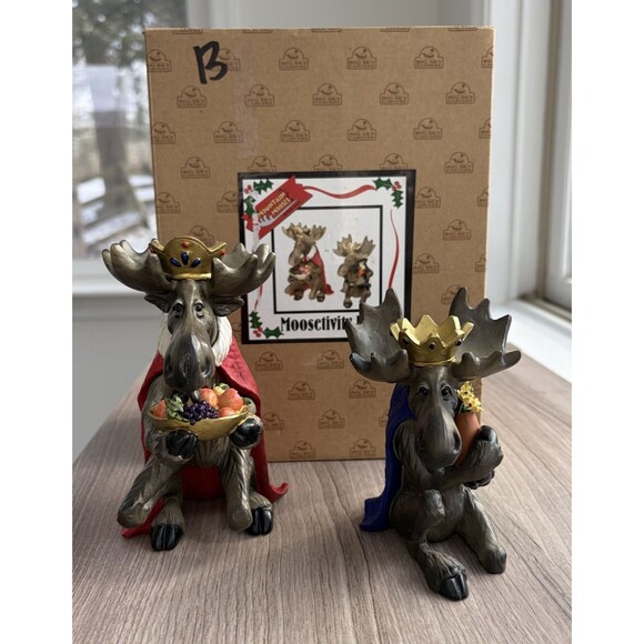 Big Sky Carvers Mountain Mooses Moosetivity lll 3 Read - Picture 1 of 13